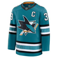 Logan Couture San Jose Sharks Fanatics Home Premium Jersey - Teal - NHL