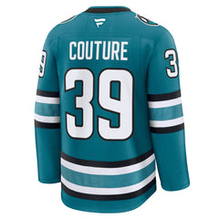 Logan Couture San Jose Sharks Fanatics Home Premium Jersey - Teal - NHL