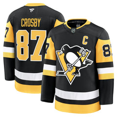Sidney Crosby Pittsburgh Penguins Fanatics Home Premium Jersey - Black - NHL