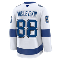 Andrei Vasilevskiy Tampa Bay Lightning Fanatics Away Premium Jersey - White - NHL