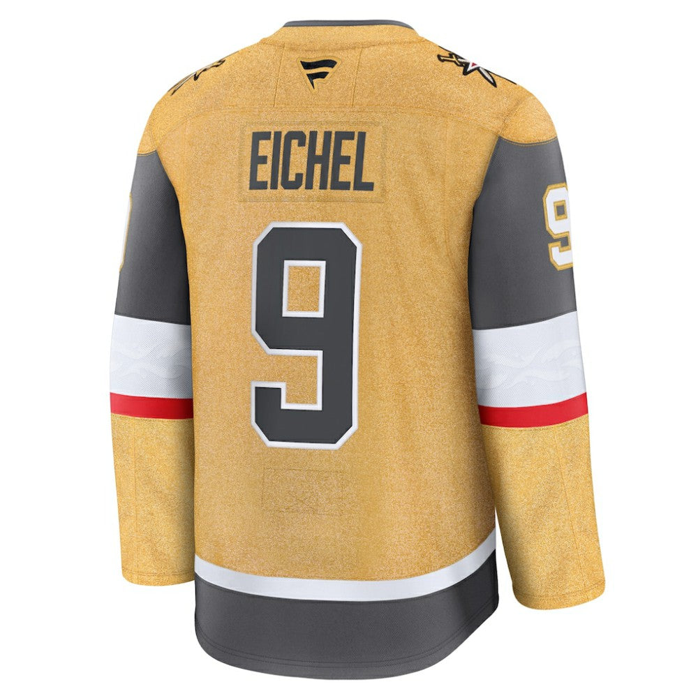 Jack Eichel Vegas Golden Knights Fanatics Home Premium Jersey - Gold - NHL