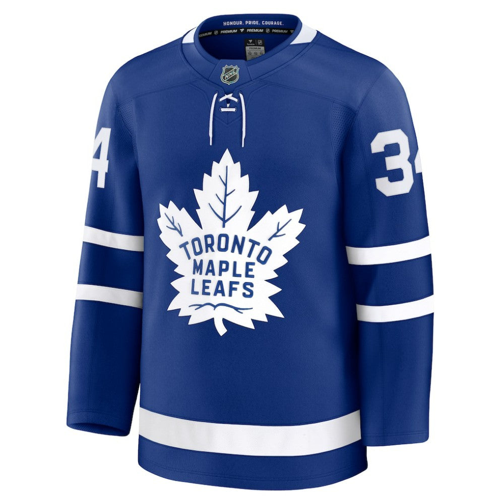 Auston Matthews Toronto Maple Leafs Fanatics Home Premium Jersey - Blue - NHL