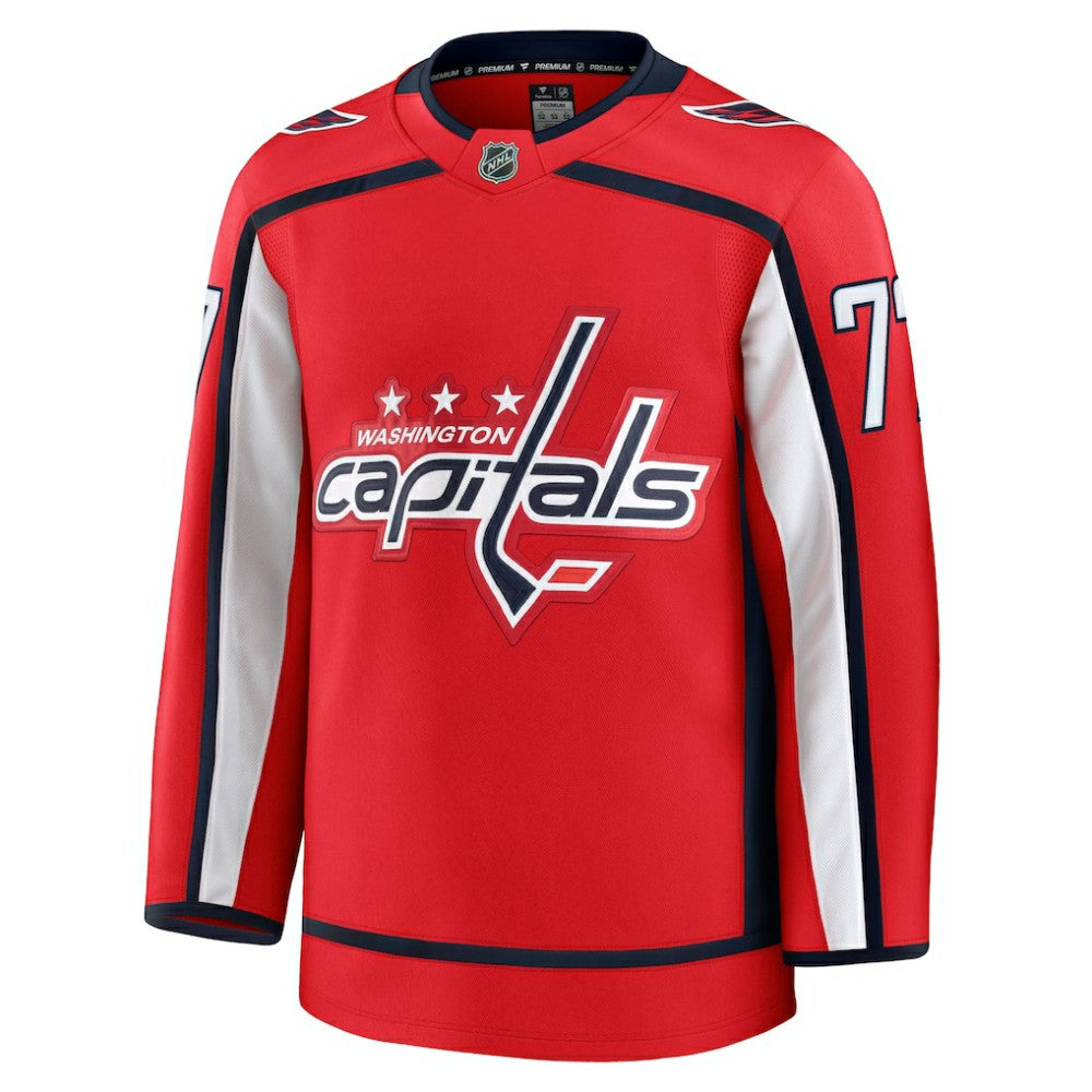 TJ Oshie Washington Capitals Fanatics Home Premium Jersey - Red - NHL