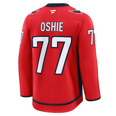 TJ Oshie Washington Capitals Fanatics Home Premium Jersey - Red - NHL