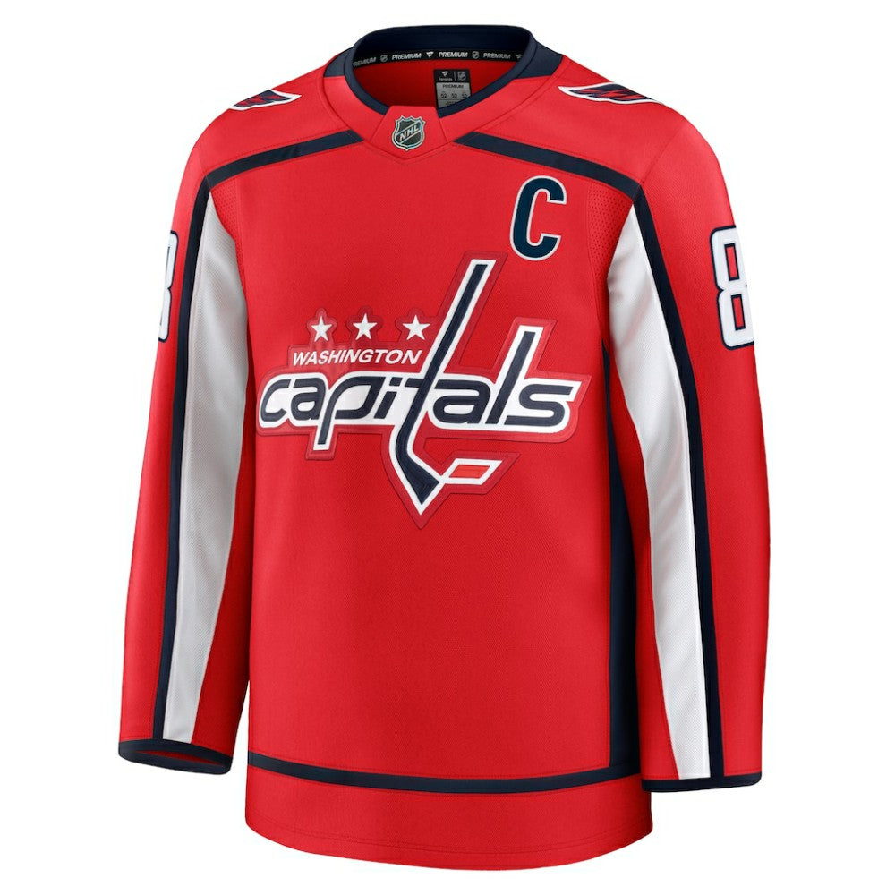 Alexander Ovechkin Washington Capitals Fanatics Home Premium Jersey - Red - NHL