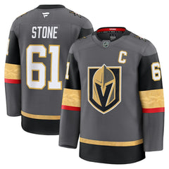 Mark Stone Vegas Golden Knights Fanatics Alternate Premium Jersey - Gray - NHL