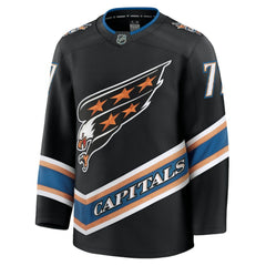TJ Oshie Washington Capitals Fanatics Alternate 50th Anniversary Premium Jersey - Black - NHL