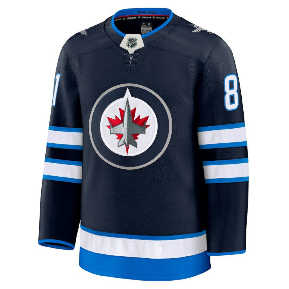 Kyle Connor Winnipeg Jets Fanatics Home Premium Jersey - Navy - NHL