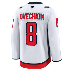 Alexander Ovechkin Washington Capitals Fanatics Away Premium Jersey - White - NHL