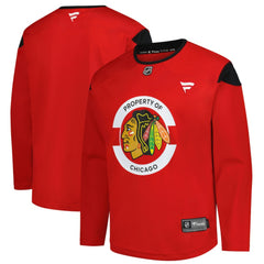 Chicago Blackhawks Fanatics Practice Jersey - Red - NHL