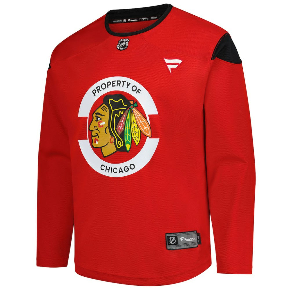 Chicago Blackhawks Fanatics Practice Jersey - Red - NHL