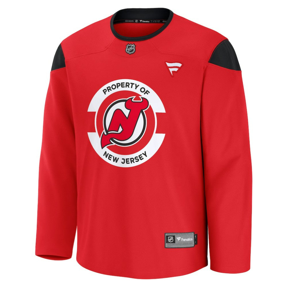 New Jersey Devils Fanatics Practice Jersey - Red - NHL