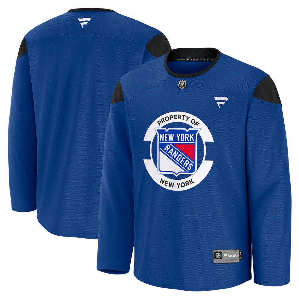 New York Rangers Fanatics Practice Jersey - Blue - NHL
