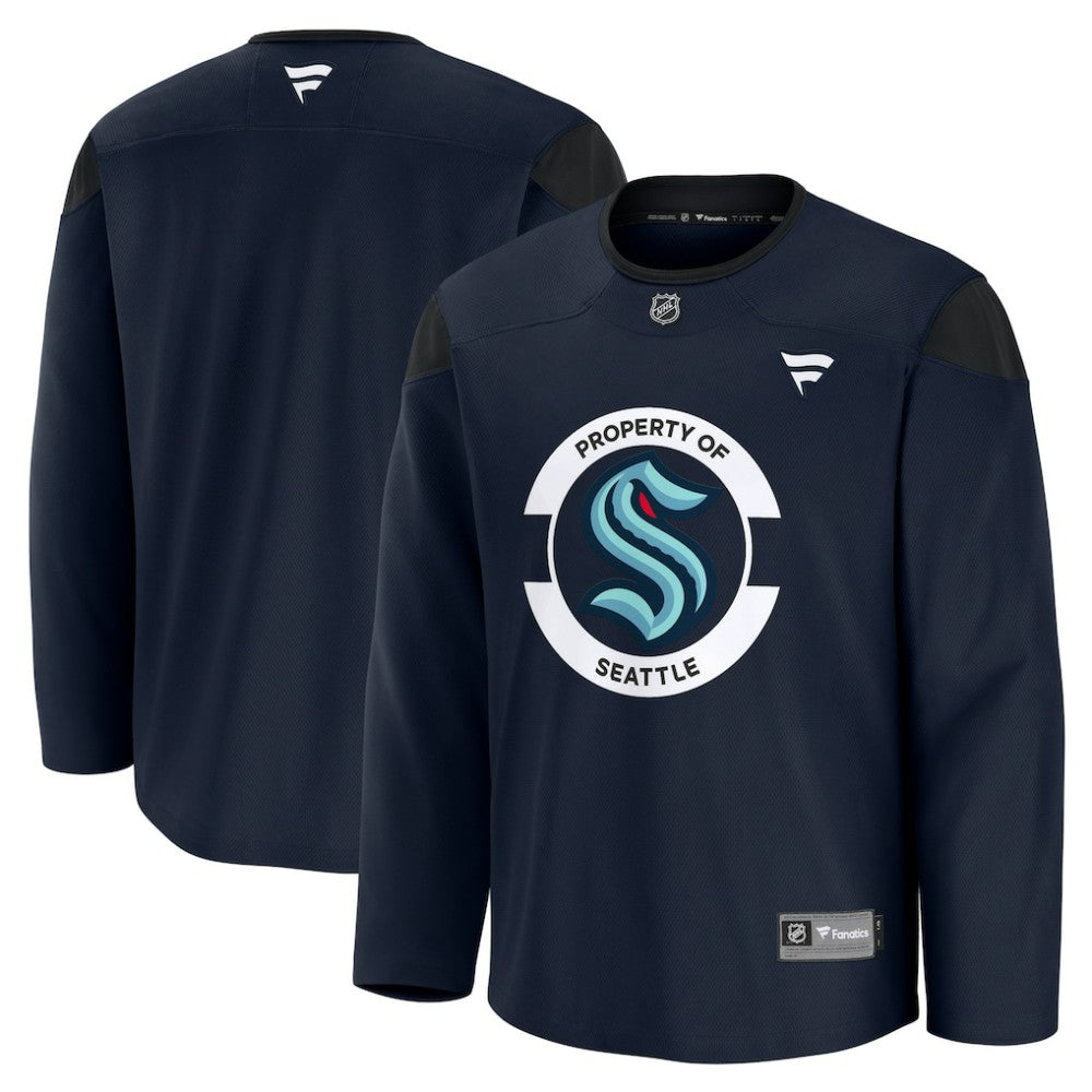 Seattle Kraken Fanatics Practice Jersey - Navy - NHL