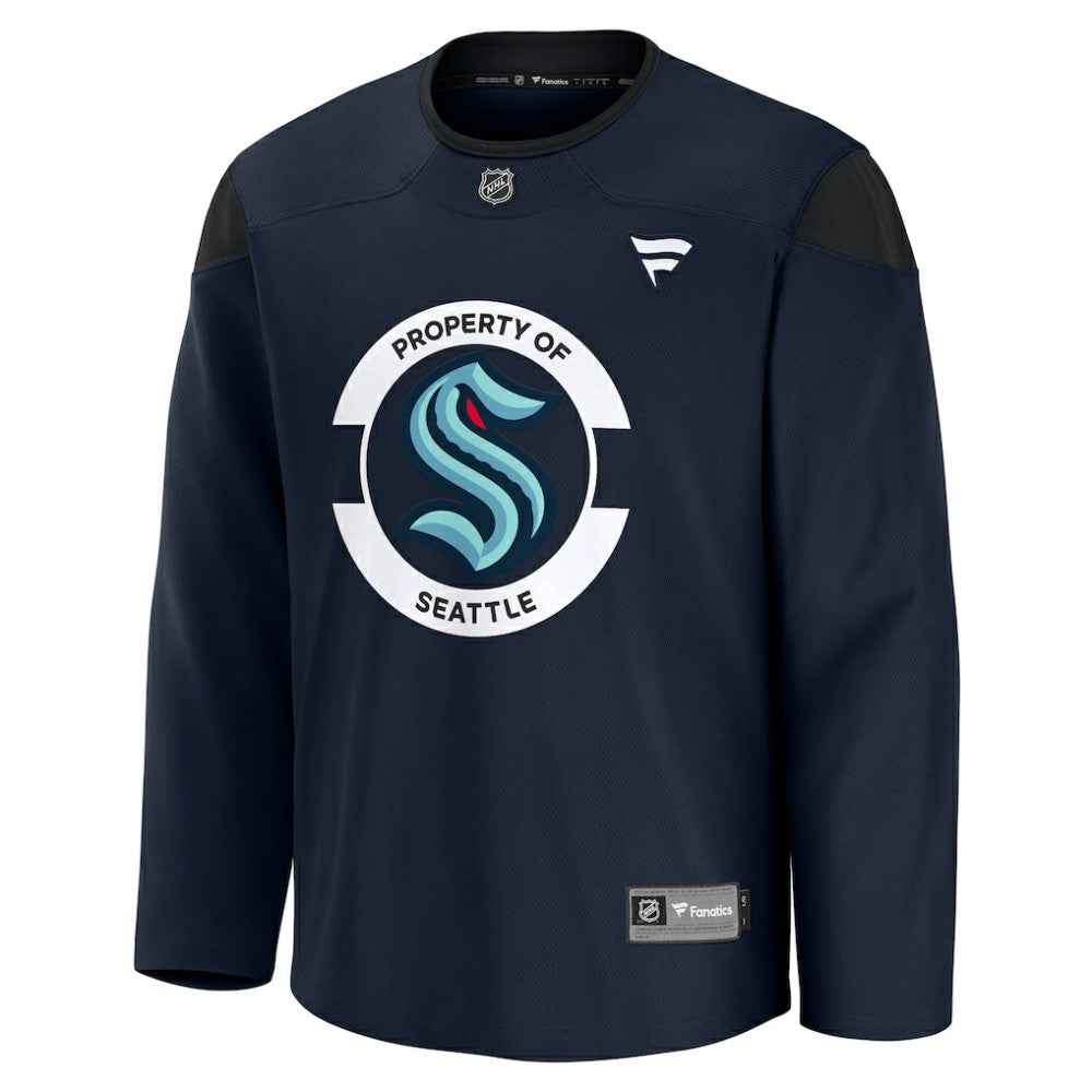 Seattle Kraken Fanatics Practice Jersey - Navy - NHL