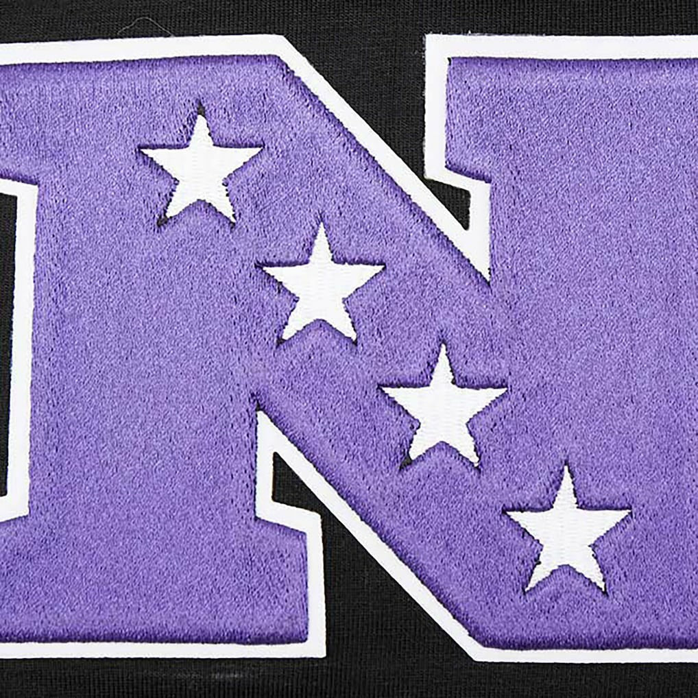 Minnesota Vikings Pro Standard Retro Striper T-Shirt Black | NFL