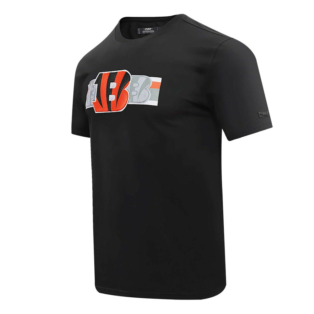 Cincinnati Bengals Pro Standard Retro Striper T-Shirt Black | NFL
