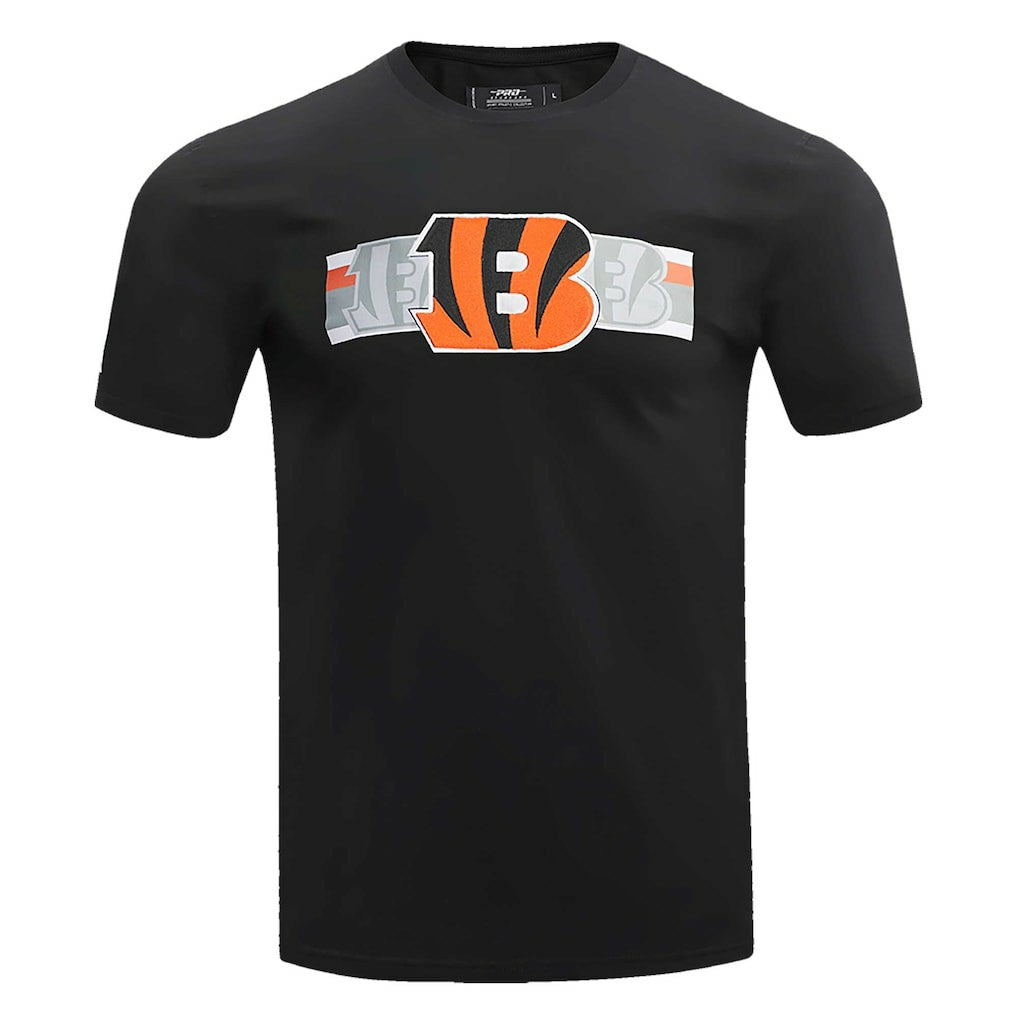 Cincinnati Bengals Pro Standard Retro Striper T-Shirt Black | NFL