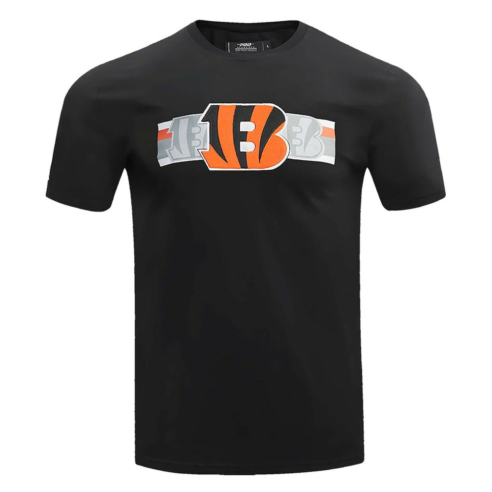 Cincinnati Bengals Pro Standard Retro Striper T-Shirt Black | NFL