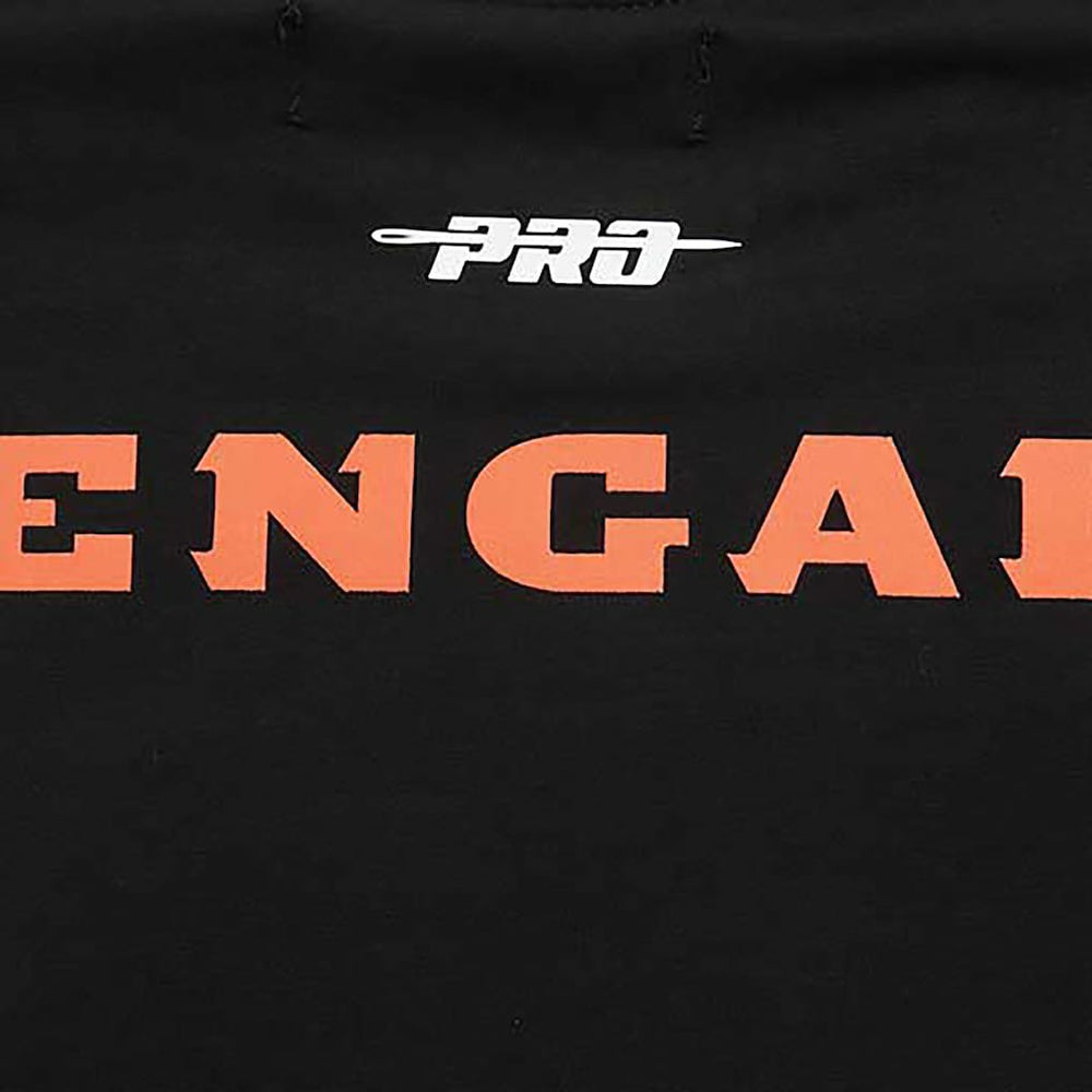 Cincinnati Bengals Pro Standard Retro Striper T-Shirt Black | NFL