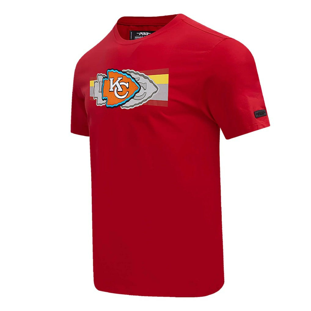 Kansas City Chiefs Pro Standard Retro Striper T-Shirt Red | NFL