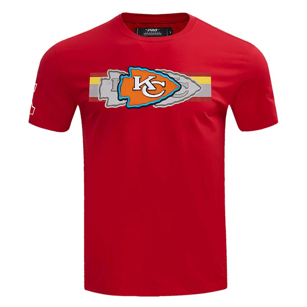Kansas City Chiefs Pro Standard Retro Striper T-Shirt Red | NFL