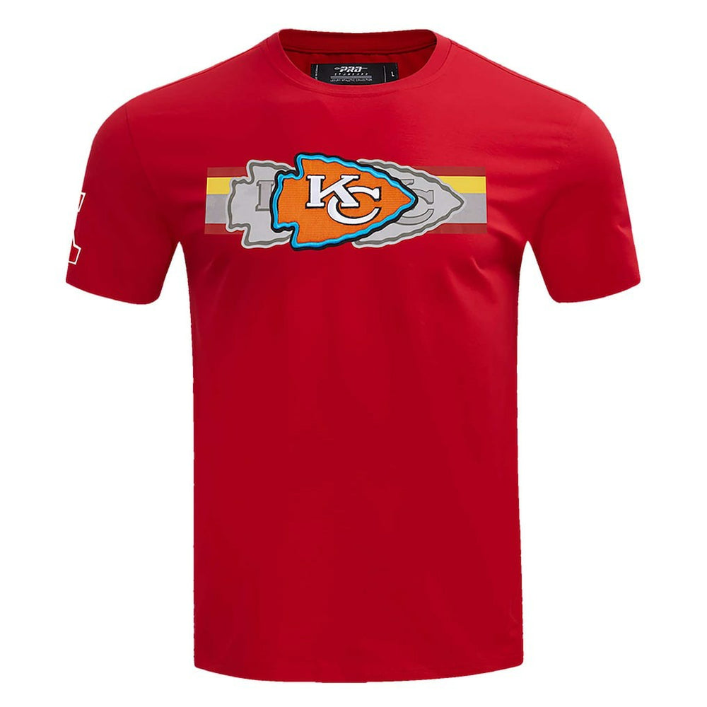 Kansas City Chiefs Pro Standard Retro Striper T-Shirt Red | NFL