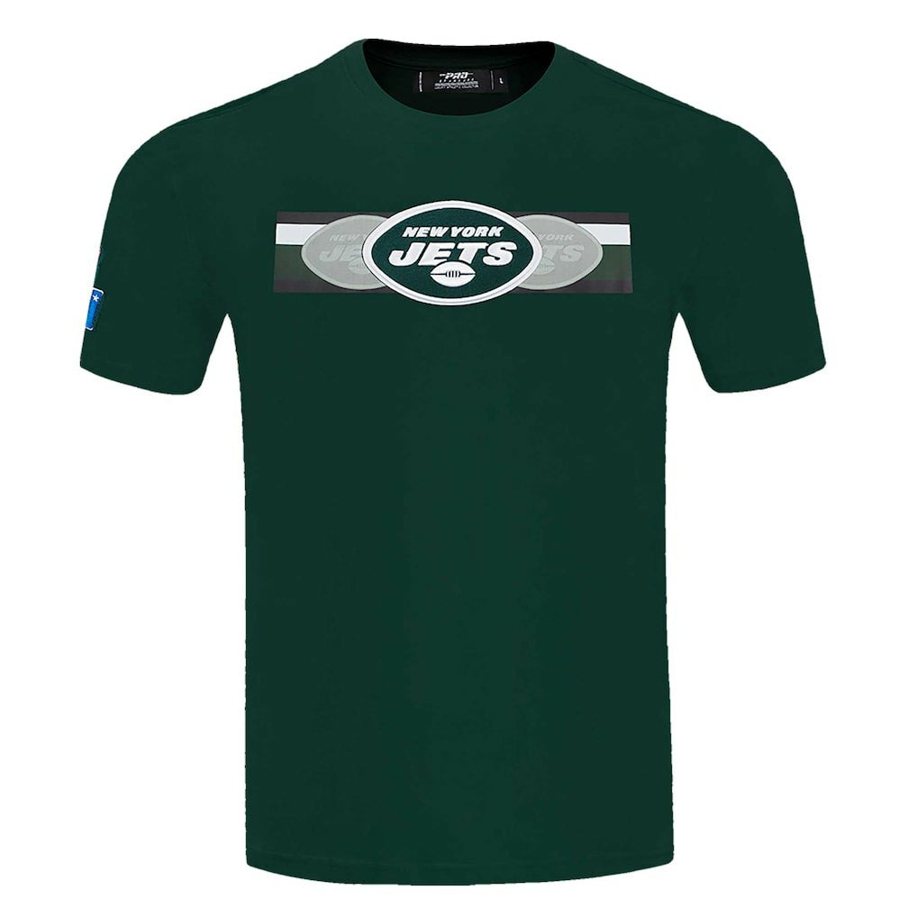 New York Jets Pro Standard Retro Striper T-Shirt Green | NFL