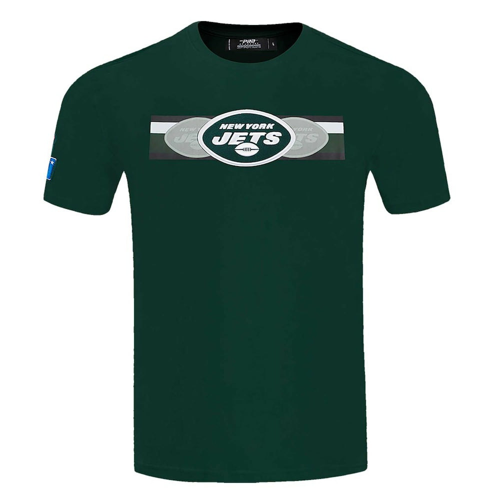 New York Jets Pro Standard Retro Striper T-Shirt Green | NFL