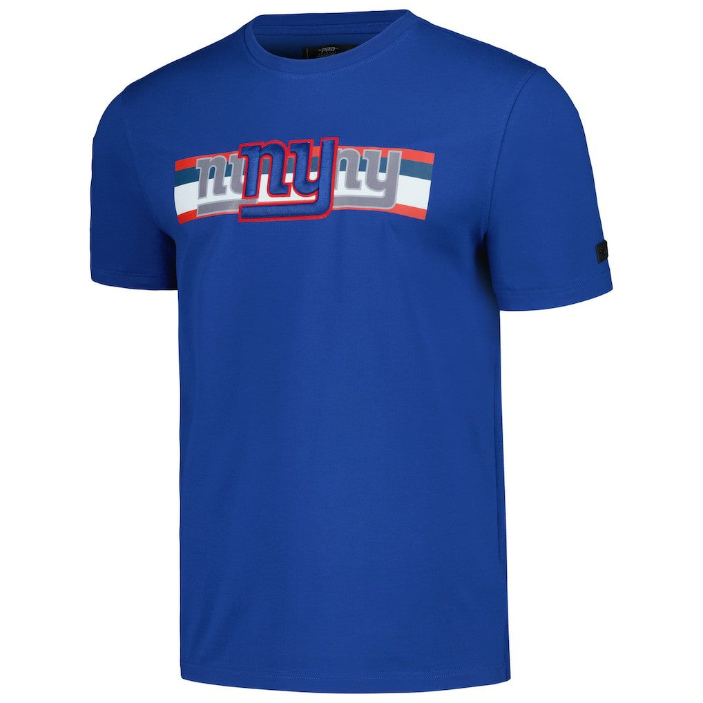 New York Giants Pro Standard Retro Striper T-Shirt Royal | NFL