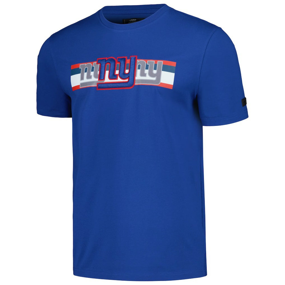 New York Giants Pro Standard Retro Striper T-Shirt Royal | NFL