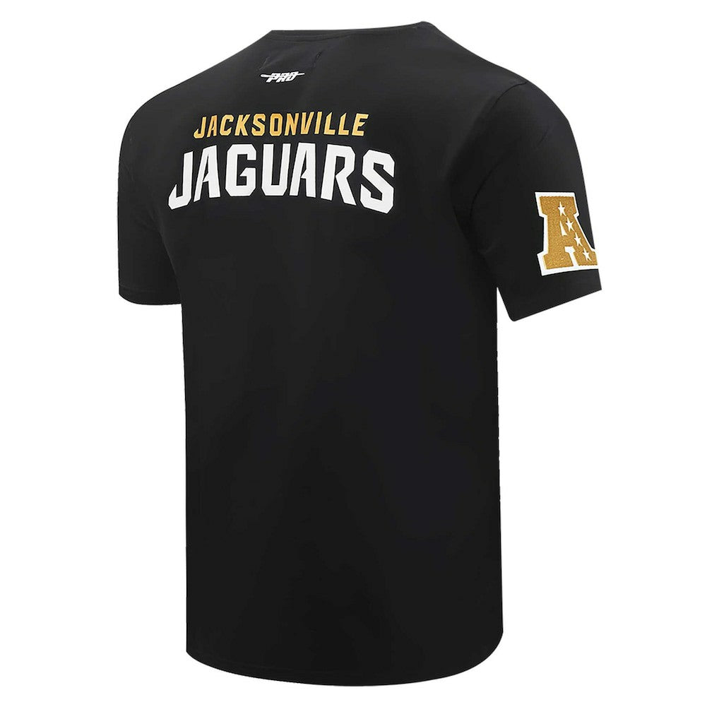 Jacksonville Jaguars Pro Standard Retro Striper T-Shirt Black | NFL