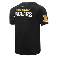Jacksonville Jaguars Pro Standard Retro Striper T-Shirt Black | NFL