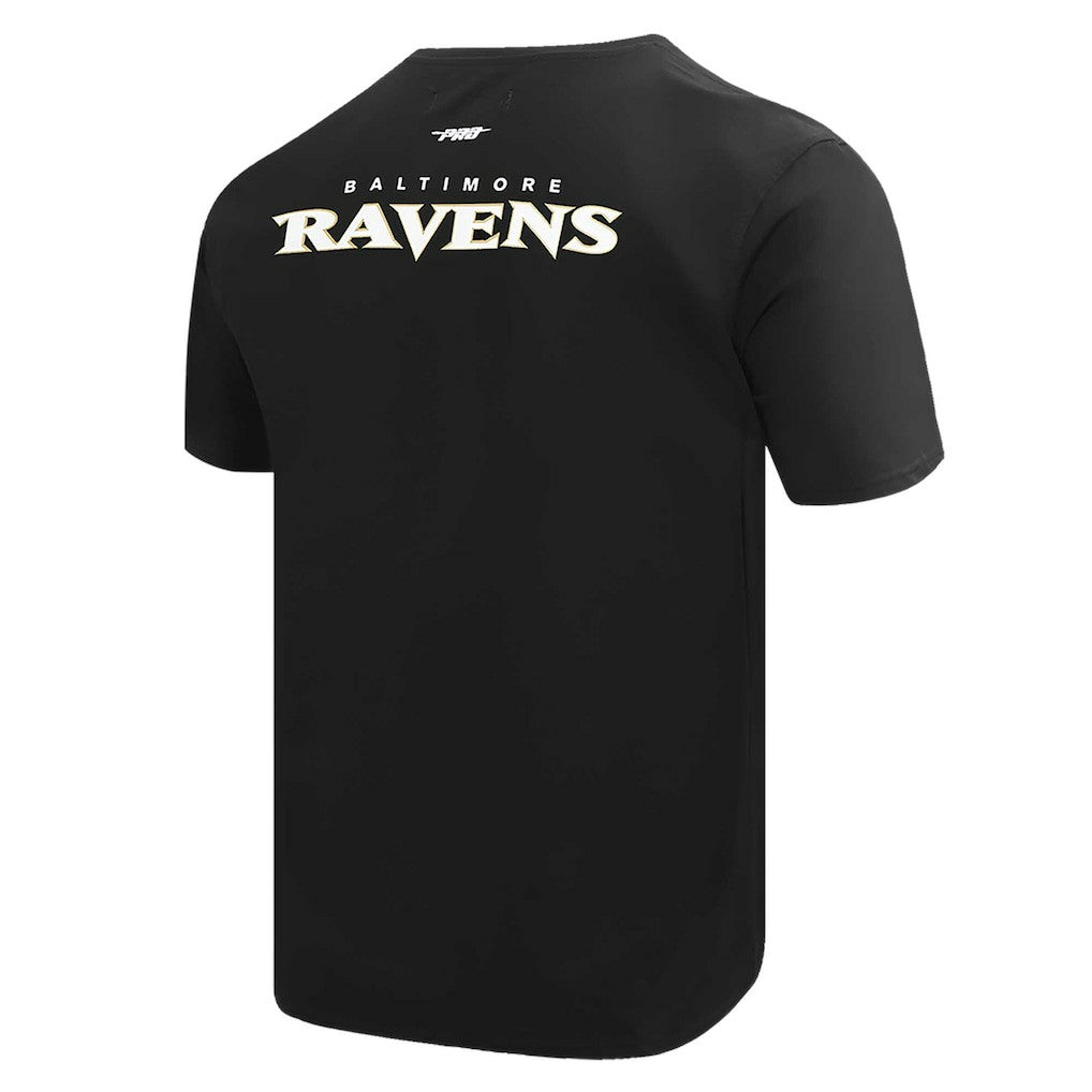 Baltimore Ravens Pro Standard Retro Striper T-Shirt Black | NFL