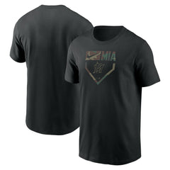 Miami Marlins Nike Camo T-Shirt - MLB