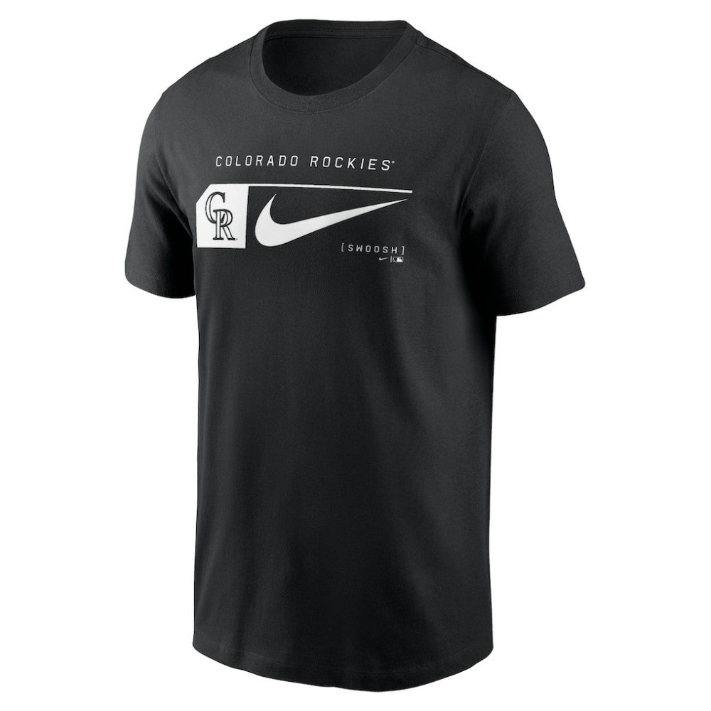 Colorado Rockies Nike Fashion Graphic Swoosh T-Shirt - MLB