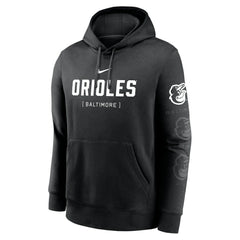 Baltimore Orioles Nike Fashion Club Pullover Hoodie - MLB