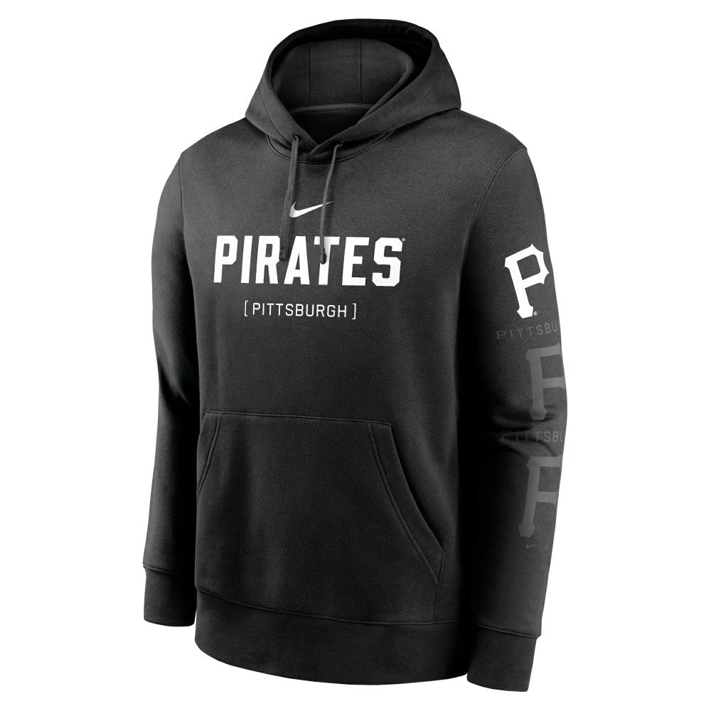 Pittsburgh Pirates Nike Fashion Club Pullover Hoodie - MLB