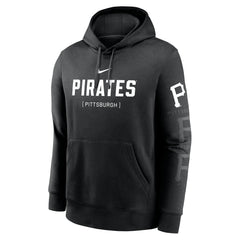Pittsburgh Pirates Nike Fashion Club Pullover Hoodie - MLB