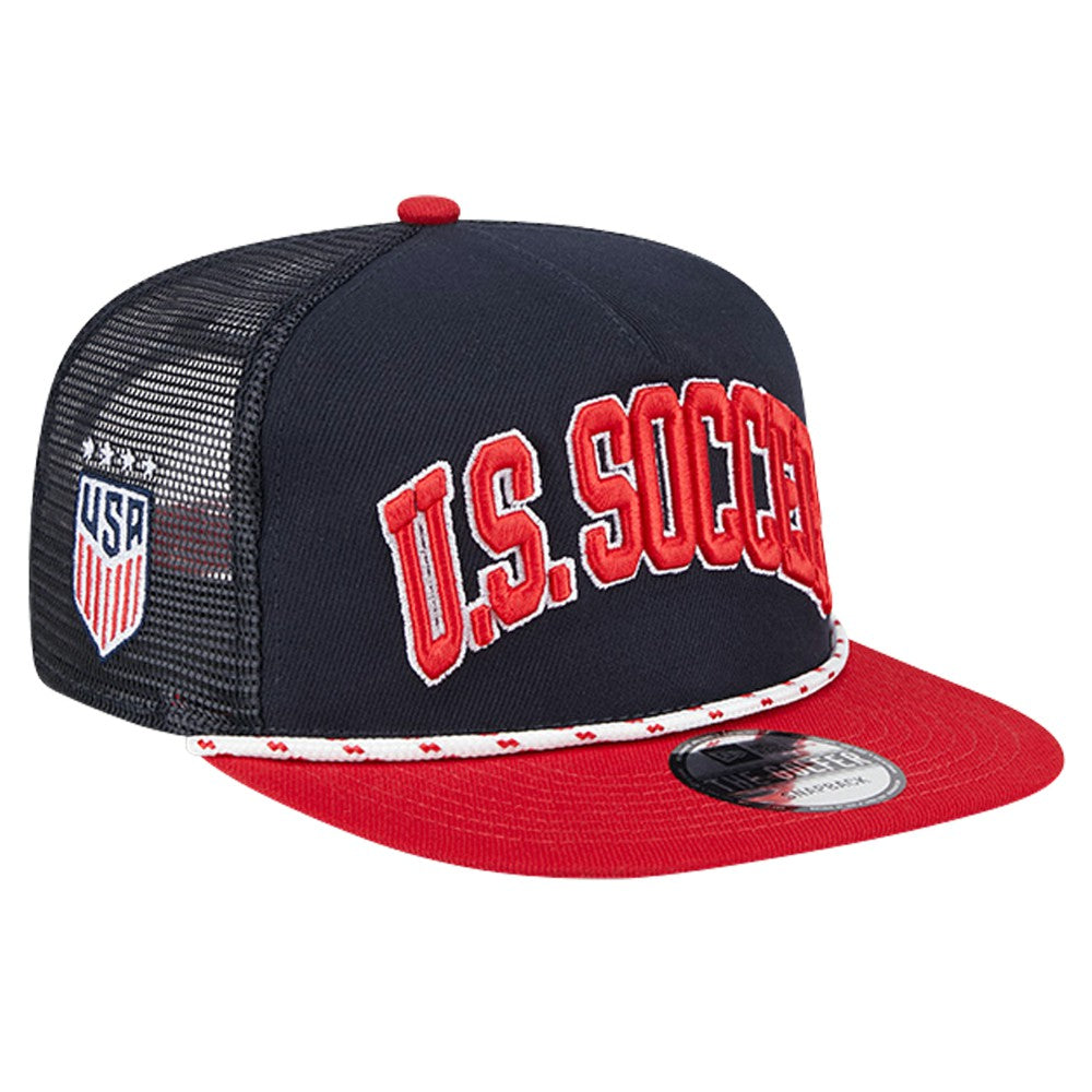 USWNT New Era Throwback Golfer Snapback Hat Navy | New Era Sale