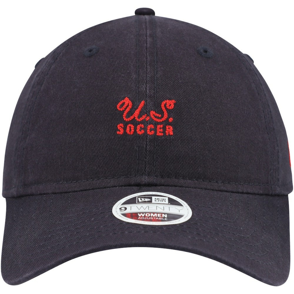 USWNT New Era Women's Throwback 9TWENTY Adjustable Hat Navy | New Era Online