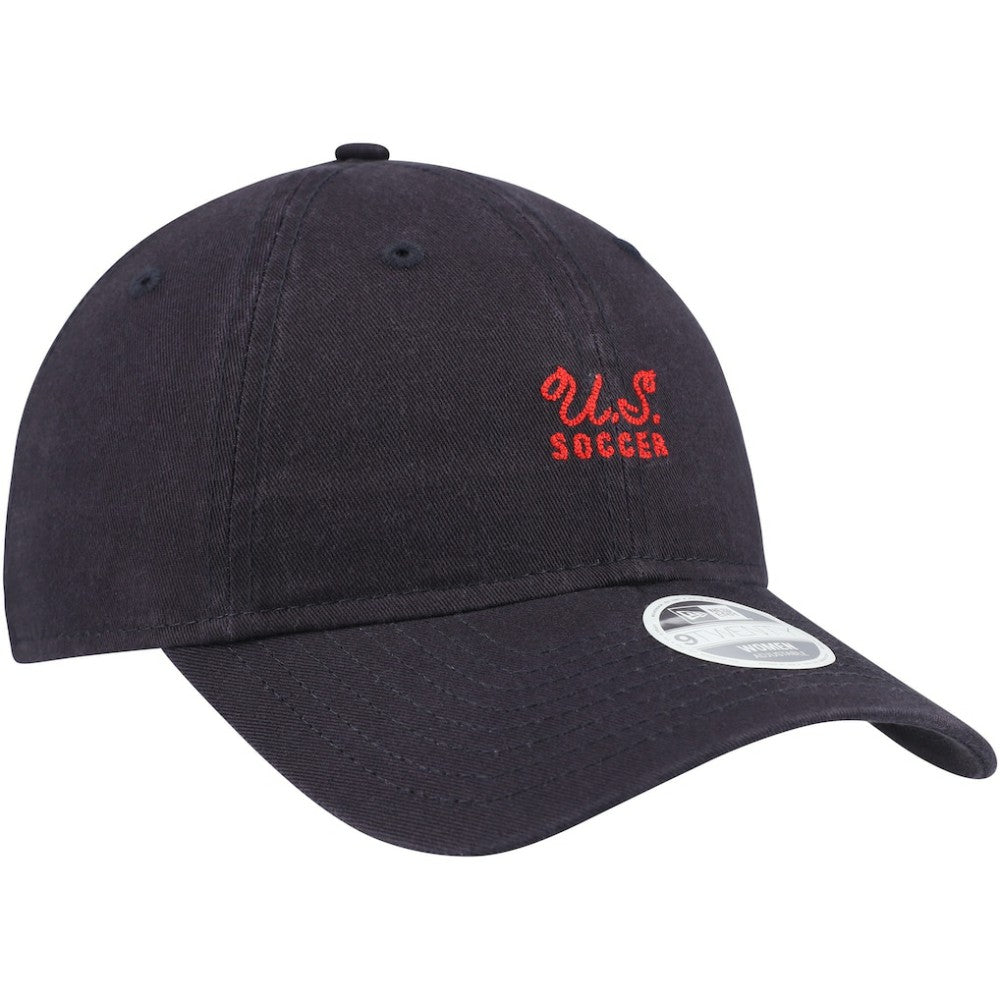 USWNT New Era Women's Throwback 9TWENTY Adjustable Hat Navy | New Era Online