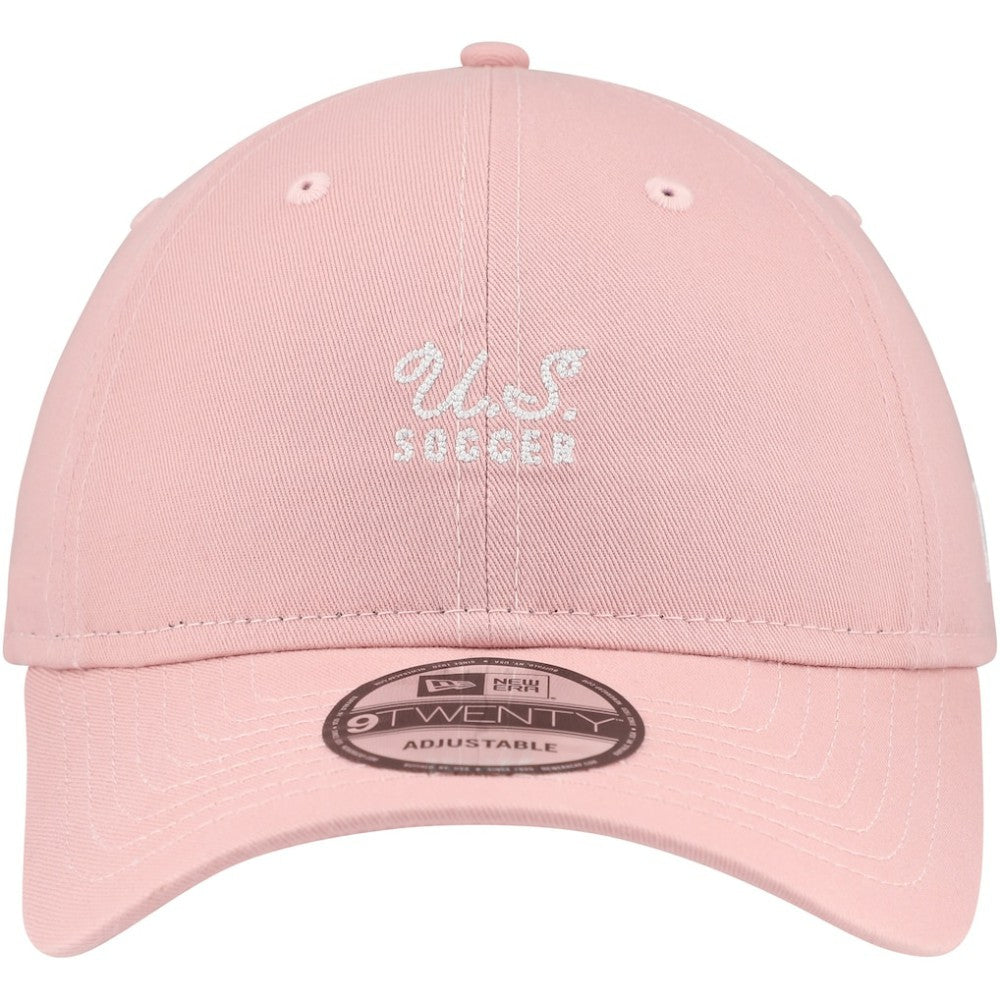 USMNT New Era Women's Throwback 9TWENTY Adjustable Hat Pink | New Era online