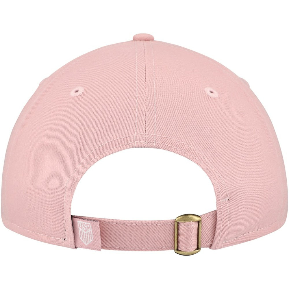 USMNT New Era Women's Throwback 9TWENTY Adjustable Hat Pink | New Era online