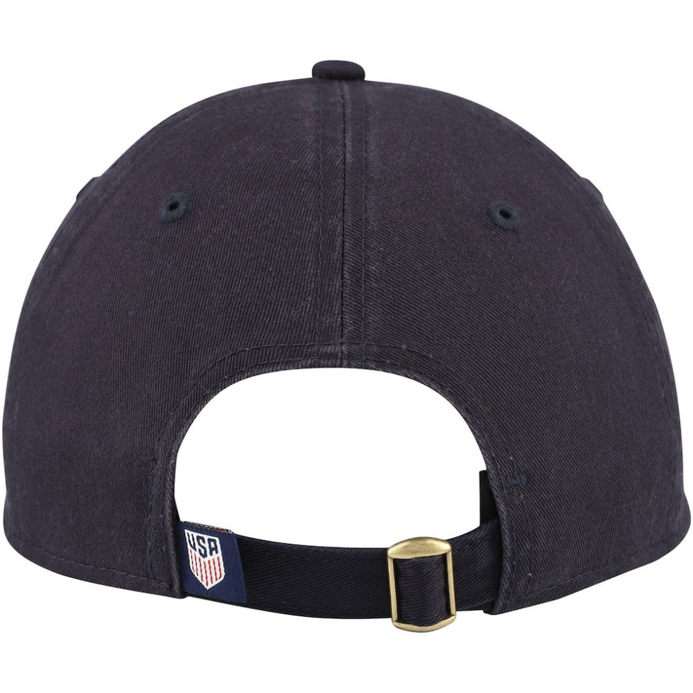 USMNT New Era Women's Throwback 9TWENTY Adjustable Hat Navy | New Era discount