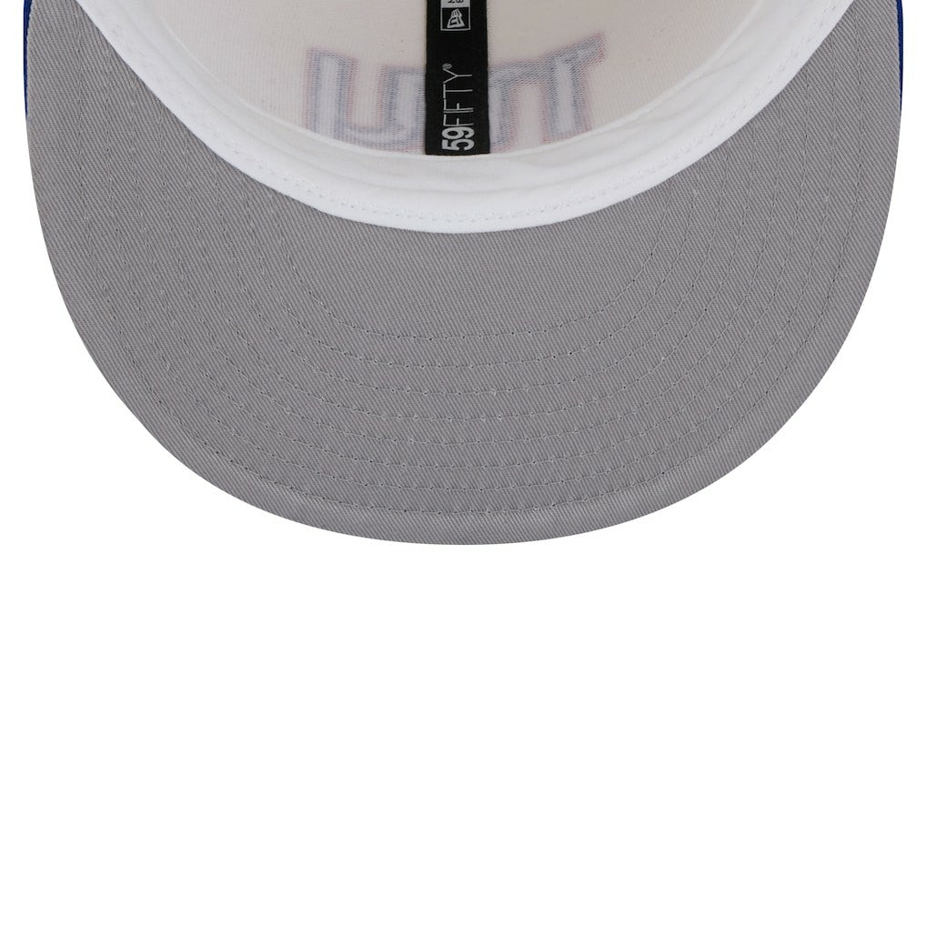 New York Giants New Era Soutache 59FIFTY Fitted Hat Cream | NFL