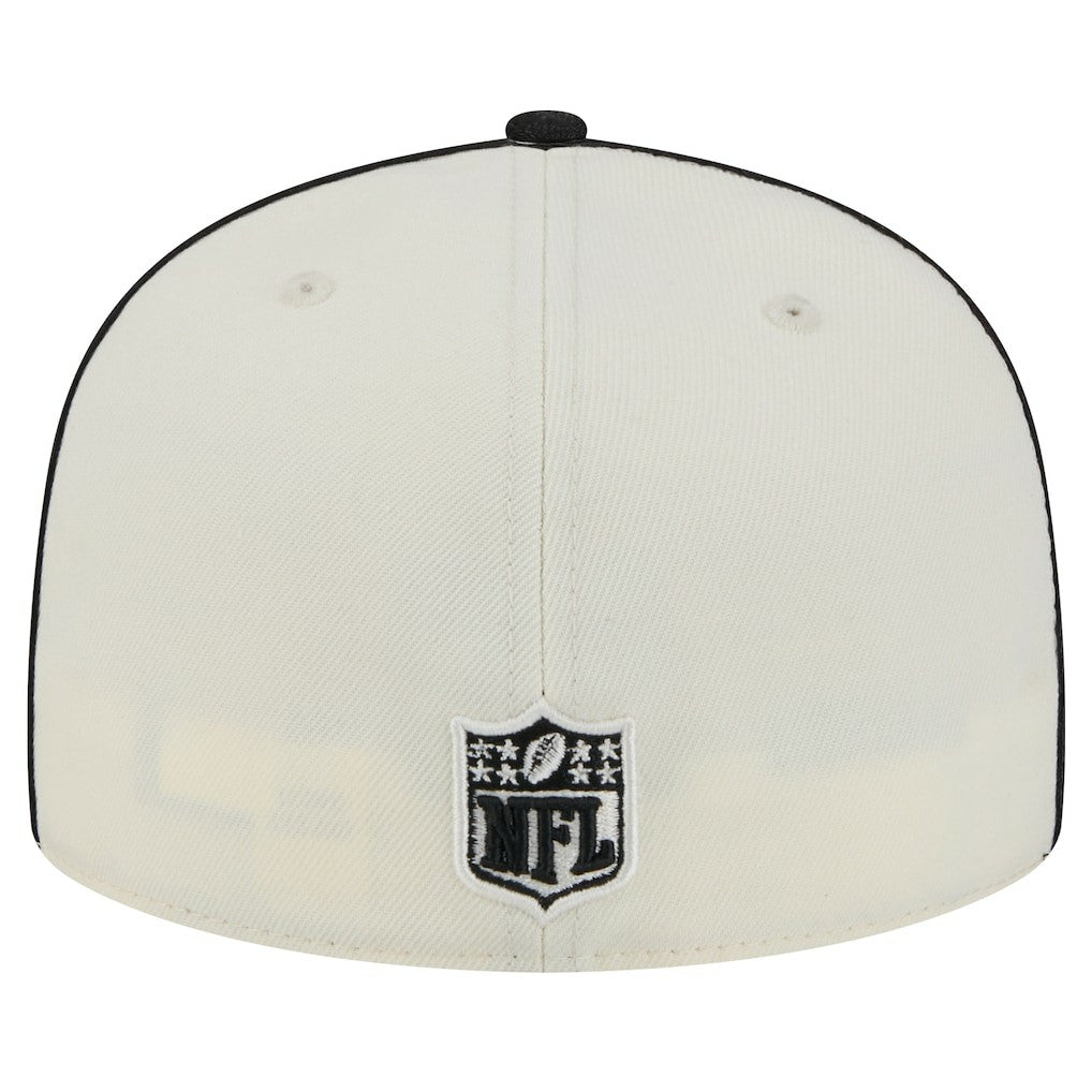 Cincinnati Bengals New Era Soutache 59FIFTY Fitted Hat Cream | NFL