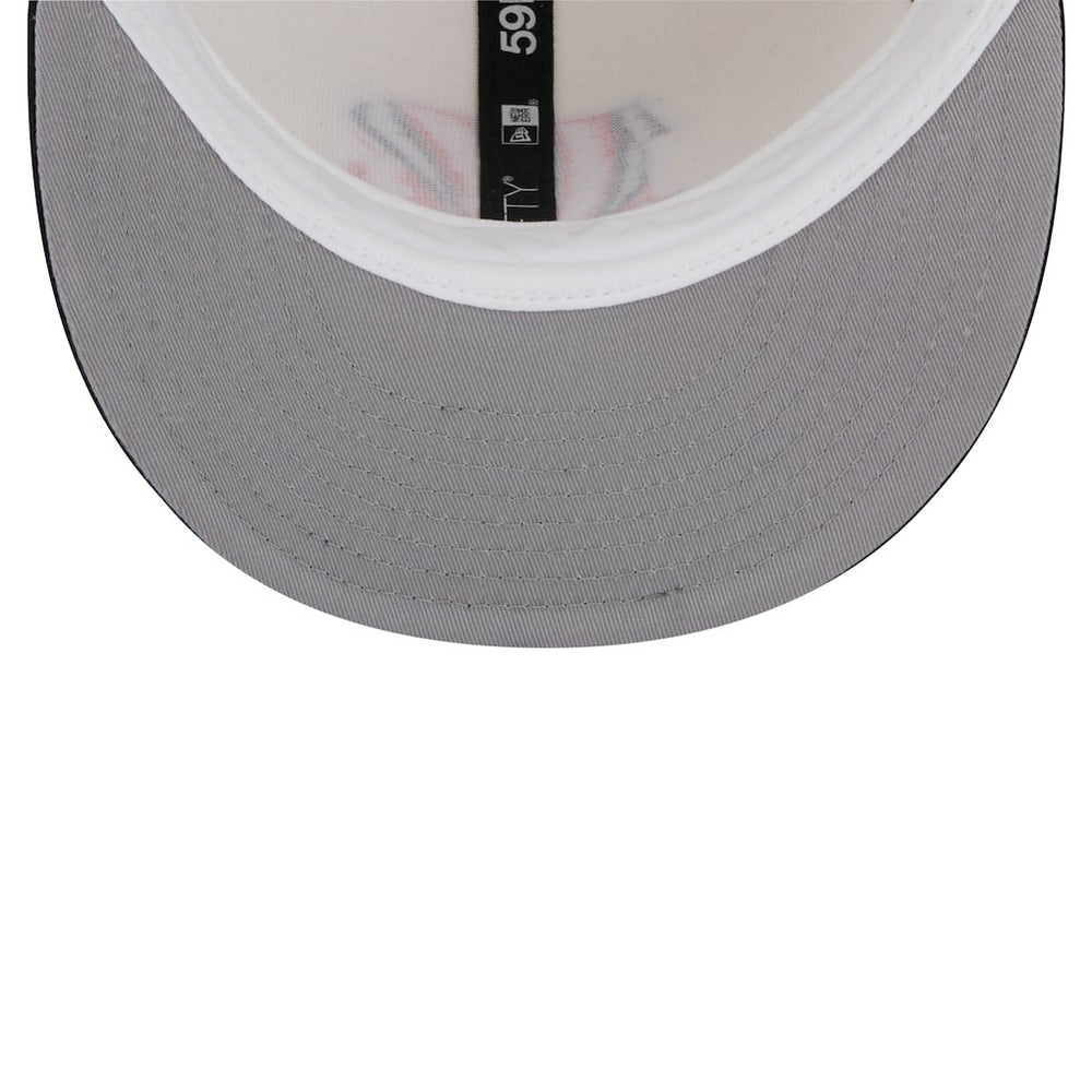 Cincinnati Bengals New Era Soutache 59FIFTY Fitted Hat Cream | NFL