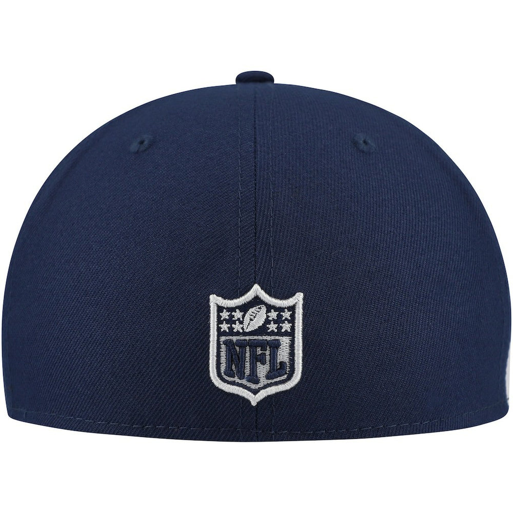 New England Patriots New Era Checkered Undervisor 59FIFTY Fitted Hat Navy | NFL