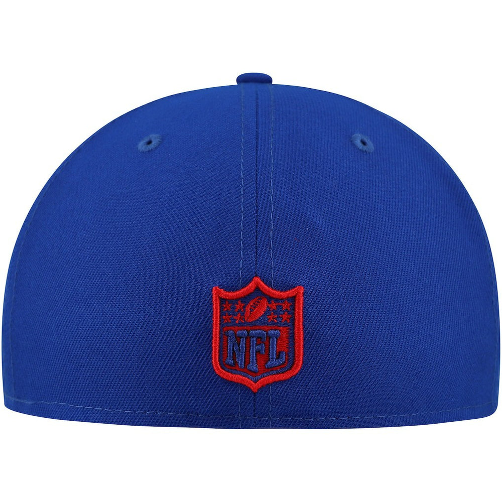 New York Giants New Era Checkered Undervisor 59FIFTY Fitted Hat Royal | NFL